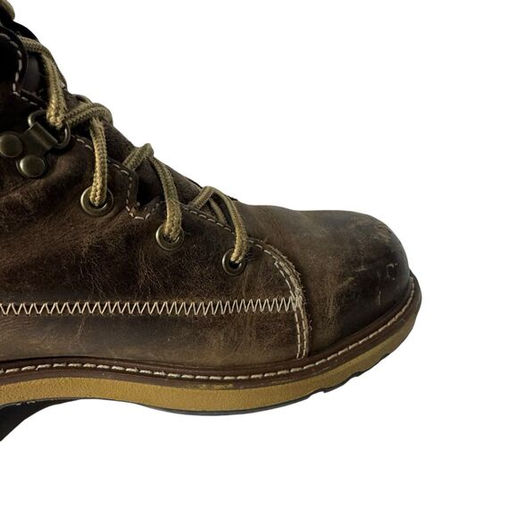 Women's Timberland Pro Alloy Toe Brown Work Boot A1 KJR Size 6.5 - Picture 10 of 16